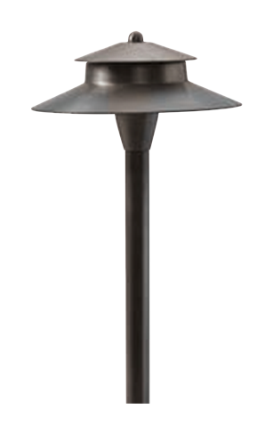 Brass Path Light Series PL013 LED Brass Villa Path Light