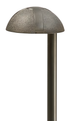 Brass Path Light Series PL800 LED Brass Mushroom Path Light